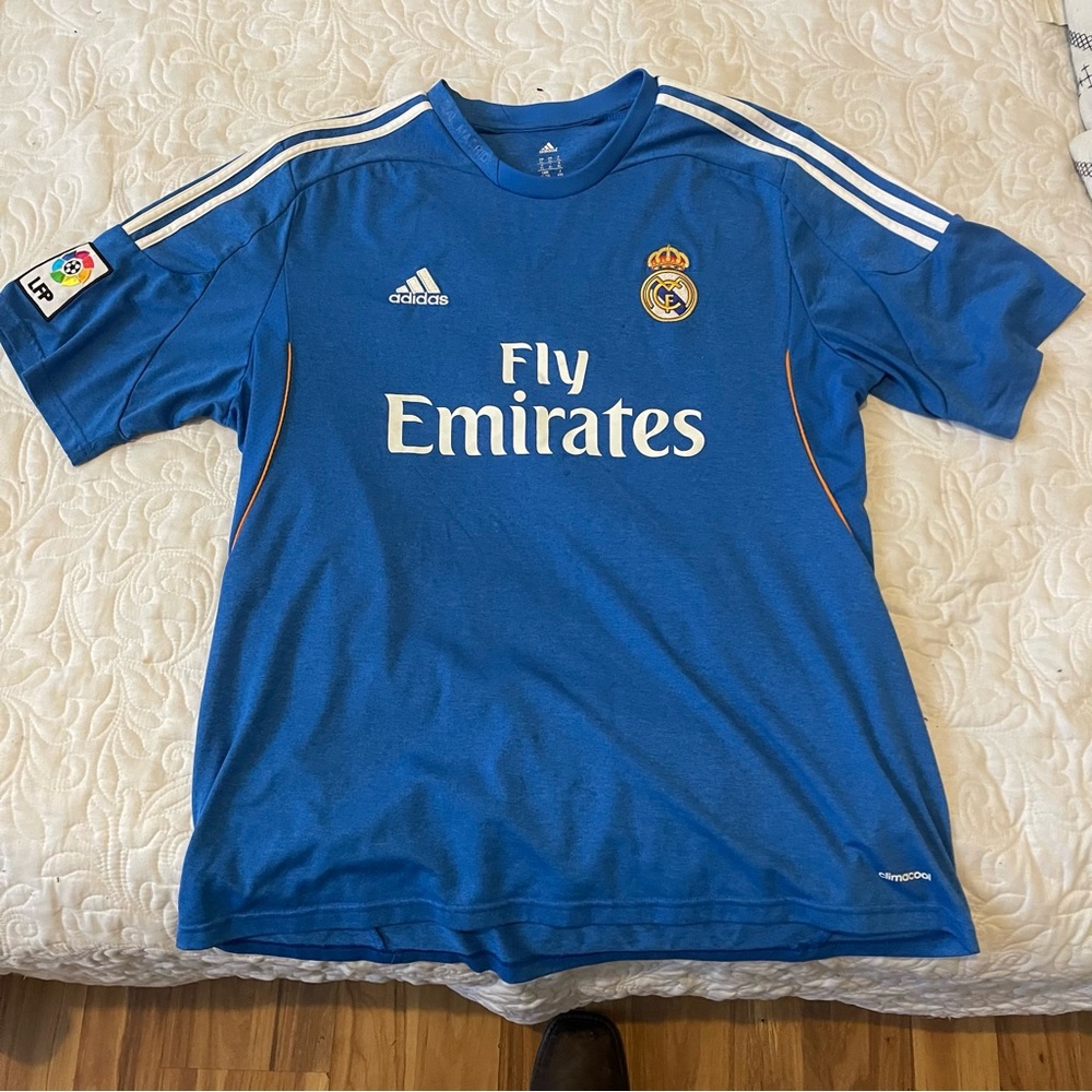 Adidas Real Madrid Fly Emirates Soccer Jersey